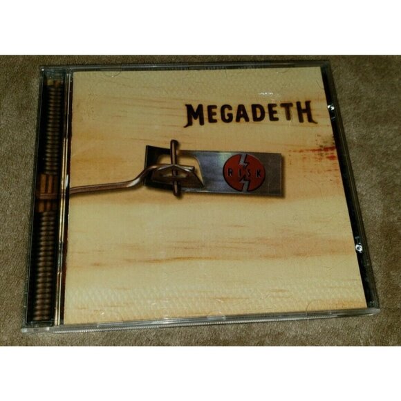 MEGADETH cd RISK dave mustaine - Picture 1 of 6
